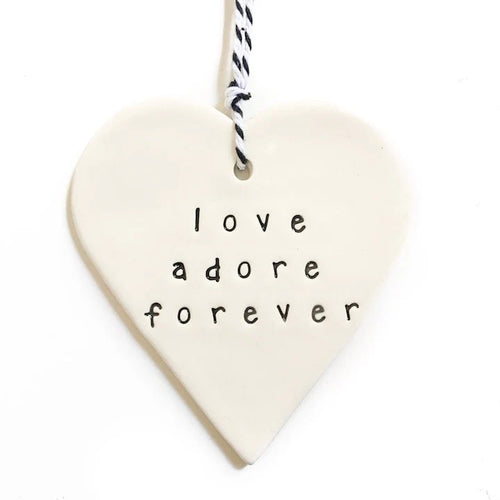 Large Tag - Love Adore Forever