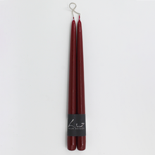 Taper Candles Pair Plum