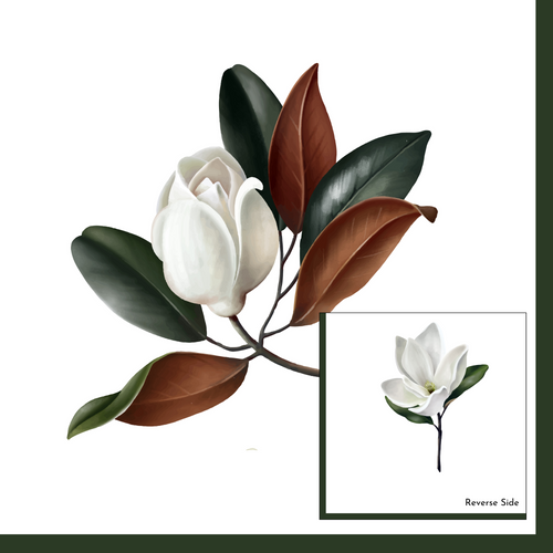 Magnolia Cocktail Napkins