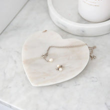 Marble Heart Trinket Dish