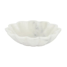 Marble Scalloped Bowl Small
