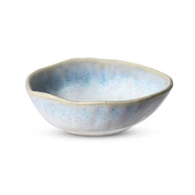 Reactive glaze blue bowl small