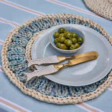 Reactive glaze blue bowl small