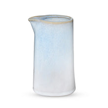 Reactive glaze blue pouring jug