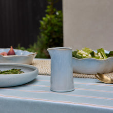 Reactive glaze blue pouring jug