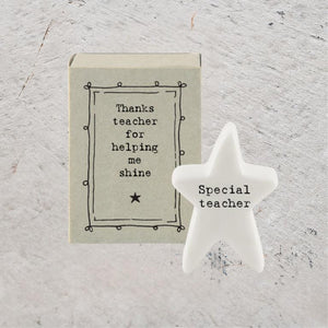 Matchbox Teacher Thanks