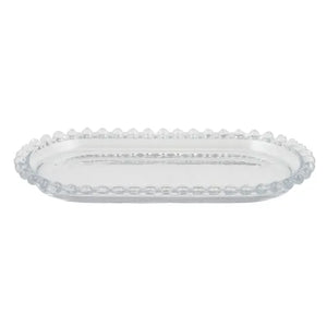 Beaded Glass Platter