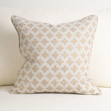 Millmark Square Cushion - Antique Blue Gold