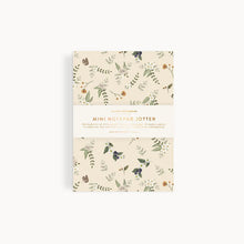 Mini Notepad jotter with floral background