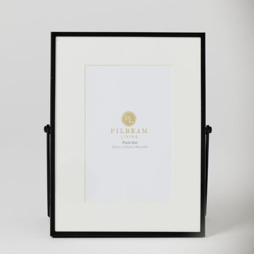 Minimalist Moda Black Photo Frame 4 x 6