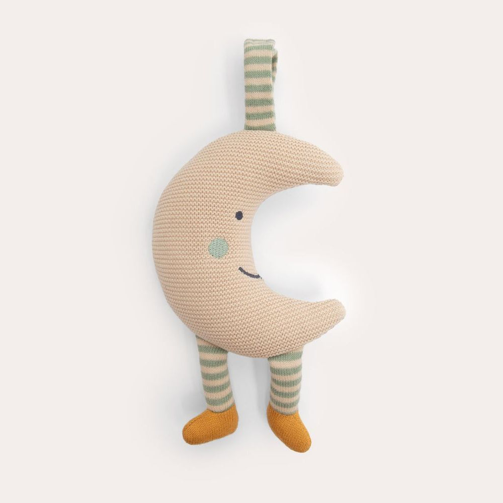 Moon Knit Rattle
