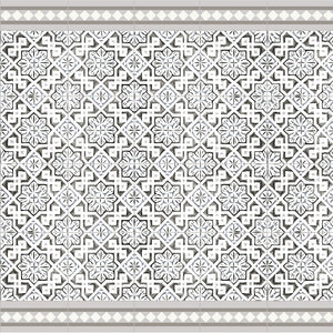 Morrocan Beige Vinyl Floor Mats