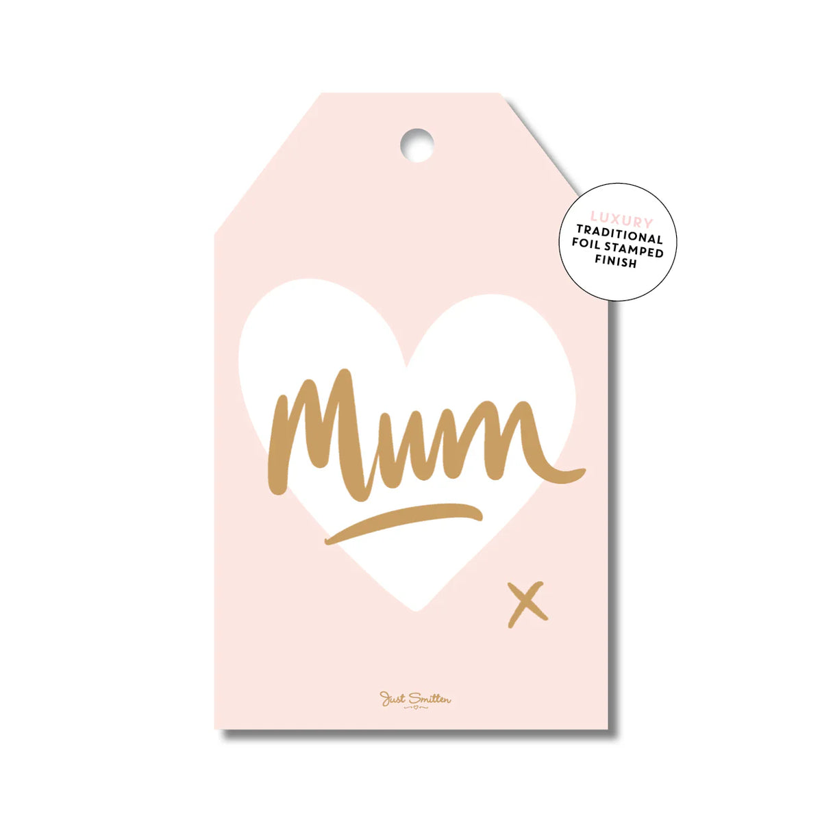 Mum Heart Gift Tag
