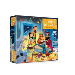 Usborne Book and Jigsaw - Nativity