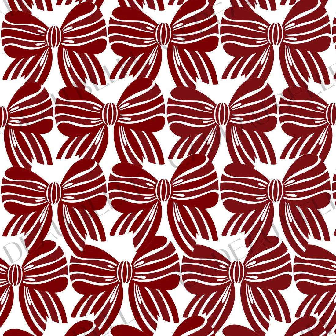 Noel Bordeaux Gift Wrap Set