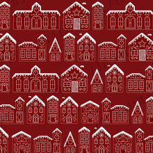 Noel Bordeaux Gift Wrap Set