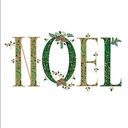 Noel Cocktail Napkin
