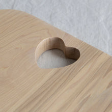 Oak Board With Heart Large