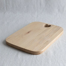 Oak Board With Heart Large