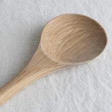 Oak Serving Spoon