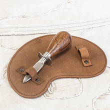 Oyster Knife with Leather Glove
