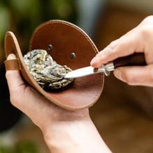 Oyster Knife with Leather Glove