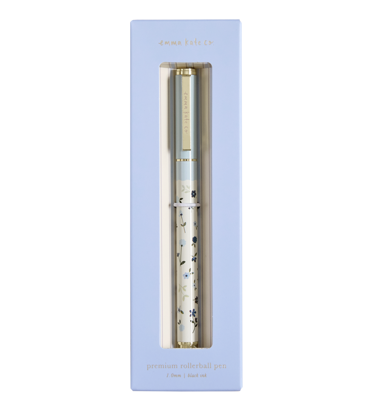 Metal Rollerball Pen Flower Patch