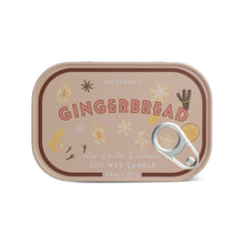 Bistro Candle Tin Gingerbread