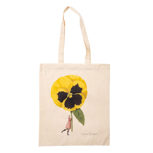 Pansy Lightweight Cotton Tote