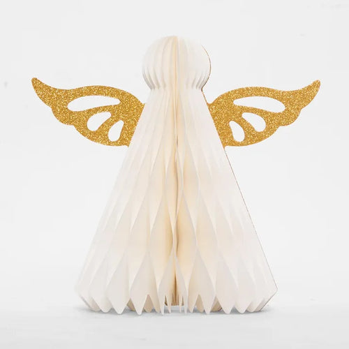 Standing Golden Paper Angel
