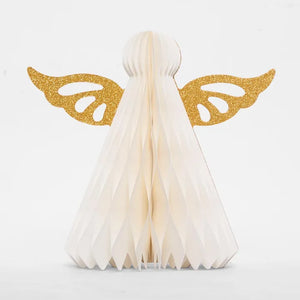 Standing Golden Paper Angel