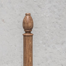 Oak Paper Towel Holder