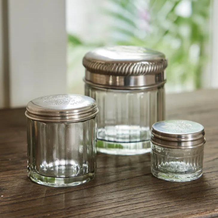Paris Glass Cannister - Medium