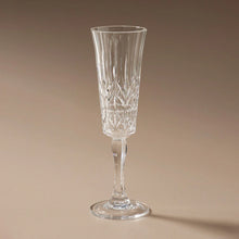 Acrylic Cut Flute Glass Clear