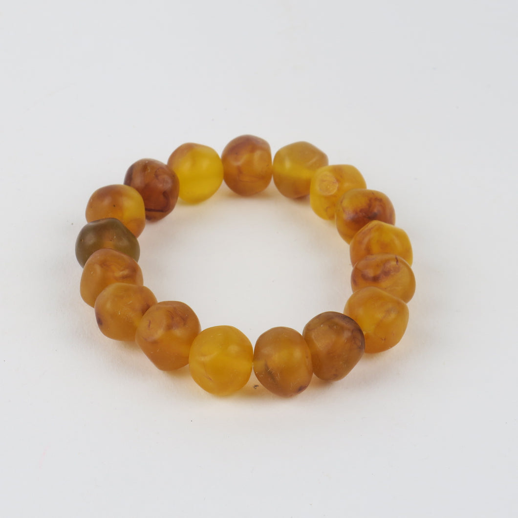 Pebble Bracelet Amber