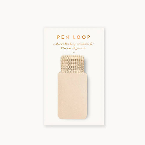 Adhesive Rectangular Pen Loop