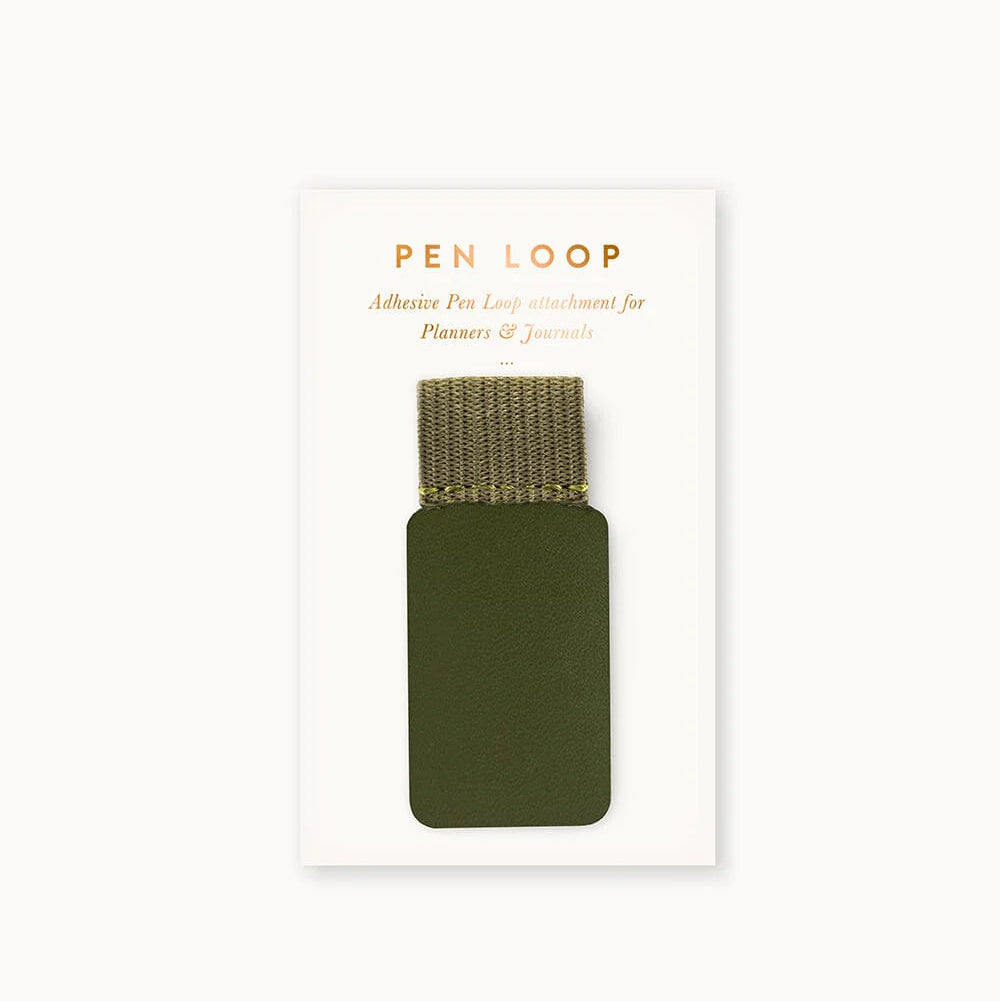 Adhesive Rectangular Pen Loop