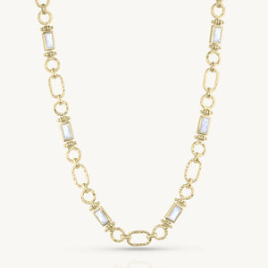 Petra Moonstone Gold Necklace
