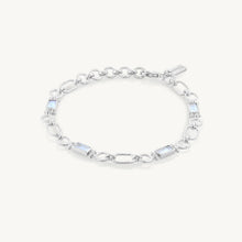 Petra Moonstone Silver Bracelet