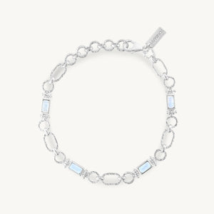 Petra Moonstone Silver Bracelet