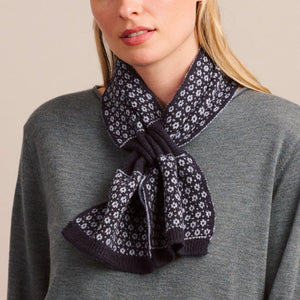 Navy Piccola Scarf