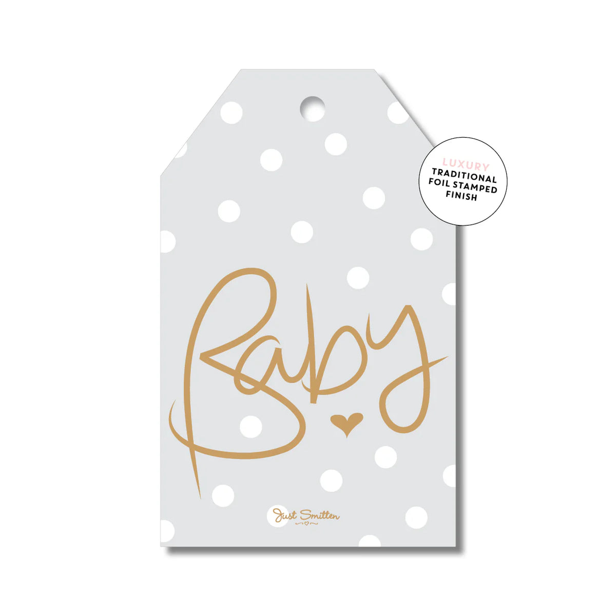 Polkadot Baby Gift Tag