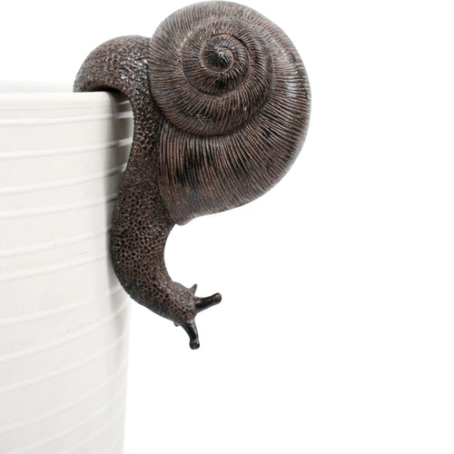 Pot Sitter Snail Brown