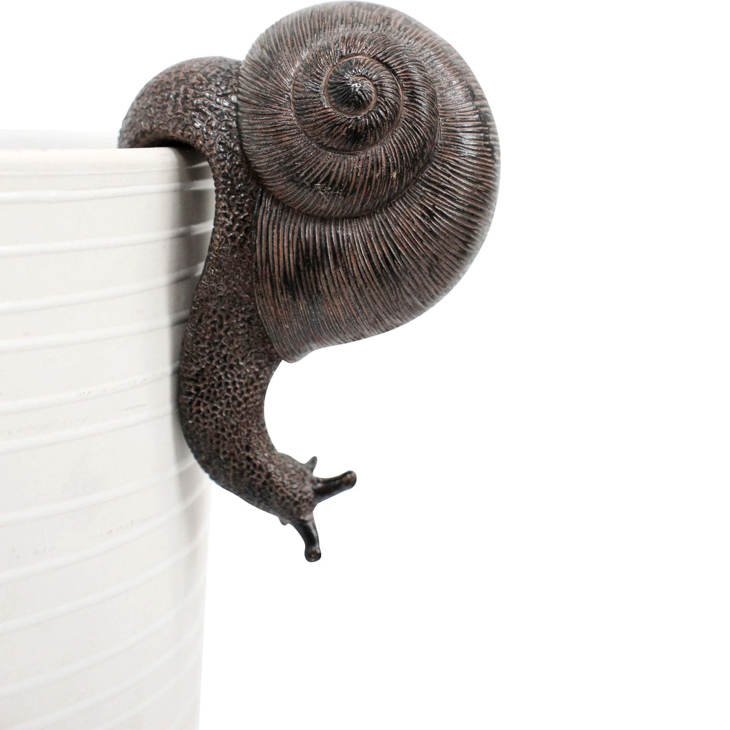 Pot Sitter Snail Brown