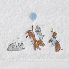 Puppy Play Bath Towel + Washer Set