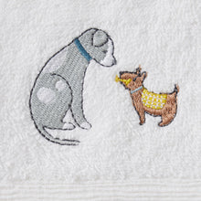 Puppy Play Bath Towel + Washer Set