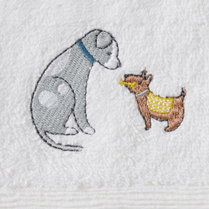 Puppy Play Bath Towel + Washer Set