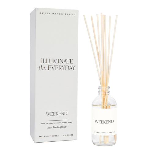 Reed Diffuser - Weekend (clear)