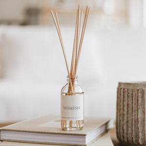 Reed Diffuser - Weekend (clear)