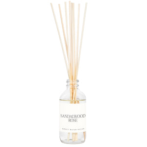 Reed Diffuser - Sandalwood Rose (clear)